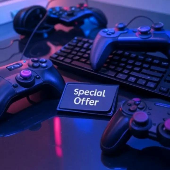 Különleges akciókat jelző gaming kiegészítők kollekciója