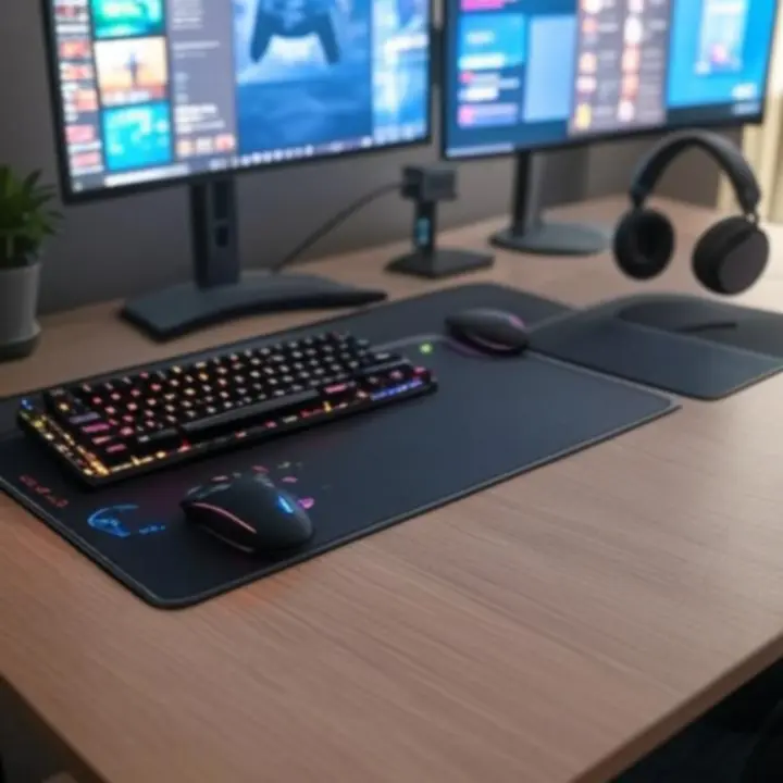 Modern otthoni munkakörnyezet és gaming sarok Playcorx akcesszuárokkal