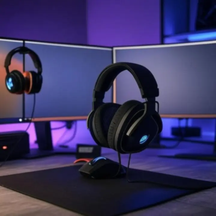 Playcorx csapat által használt gamer setup